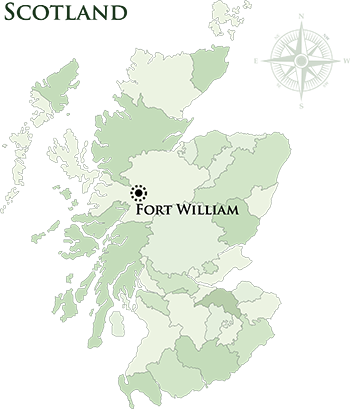 Scots Hotels Map Fort William 01